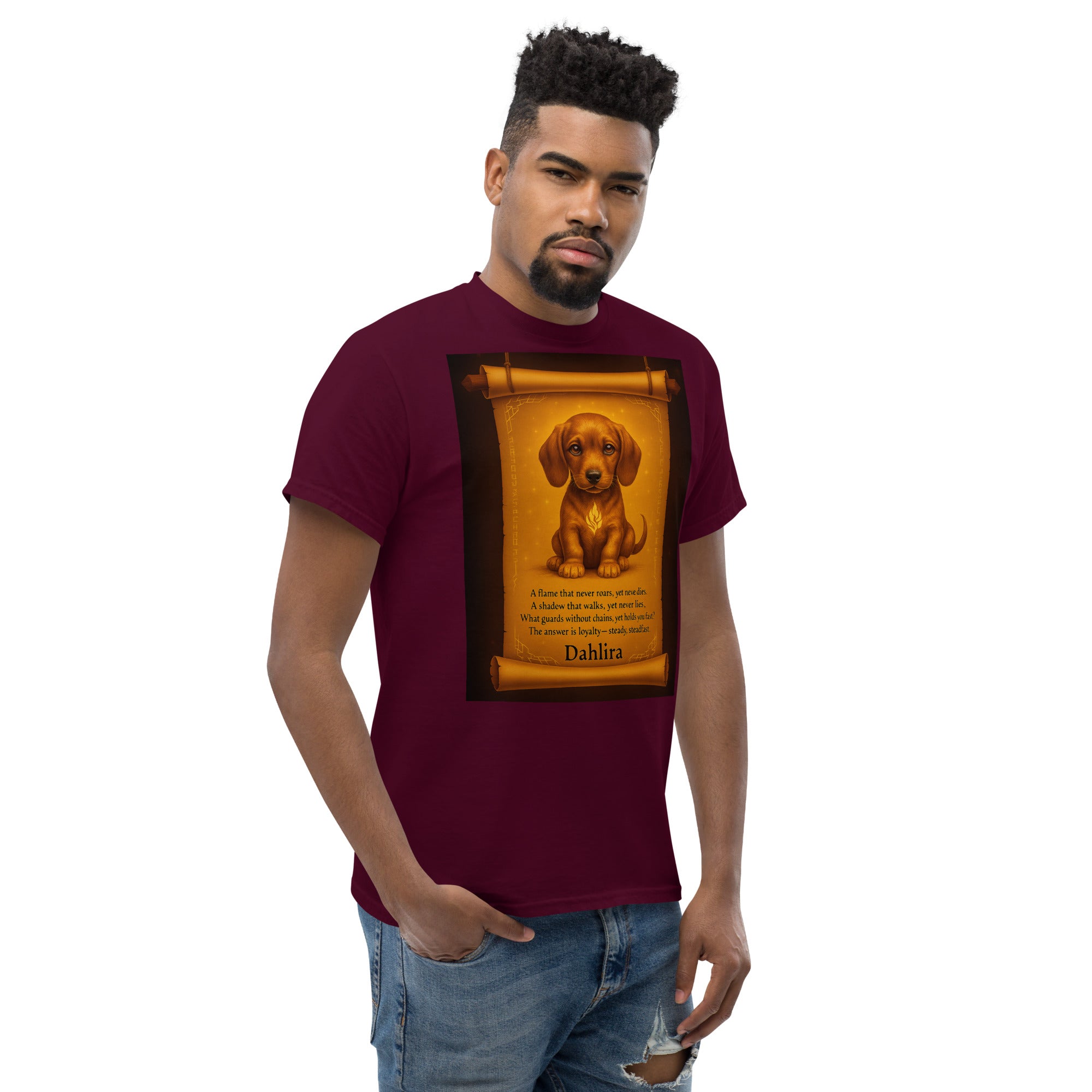 Dahlira Scroll Guardian T-Shirt – Loyalty Edition