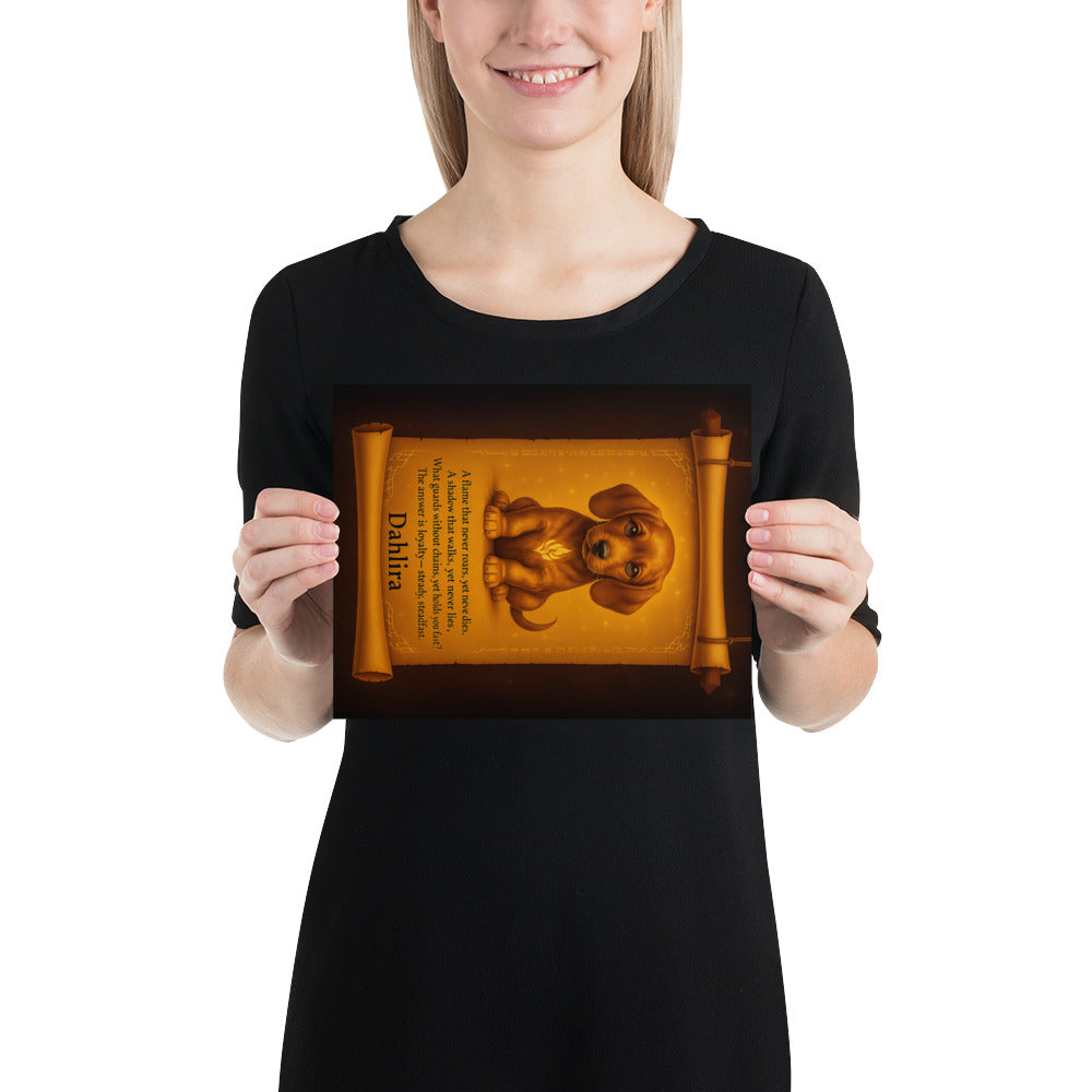 Enhanced Matte Paper Poster | Nightwoven Lore™ Series