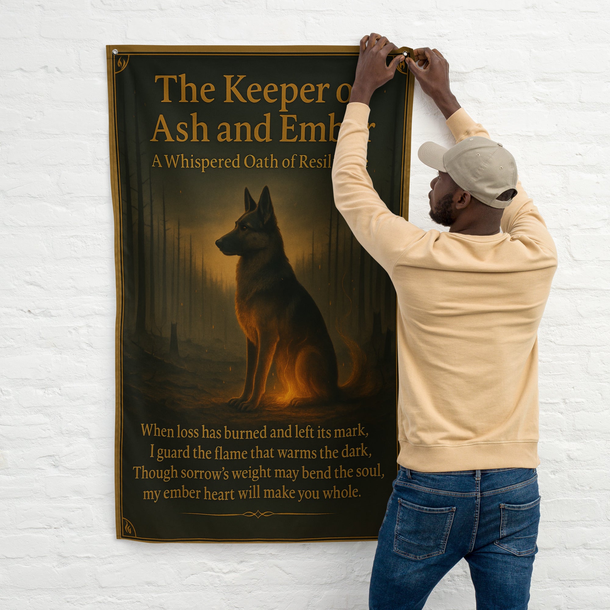 The Keeper of Ash and Ember — A Whispered Oath of Resilience